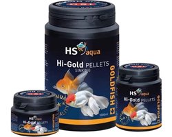 HS Aqua Hi-Gold Pellets 100ML - Goudvissen voer - Vissenvoer