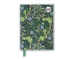 Flame Tree Blank Notebooks- William Morris: Seaweed (Foiled Blank Journal)