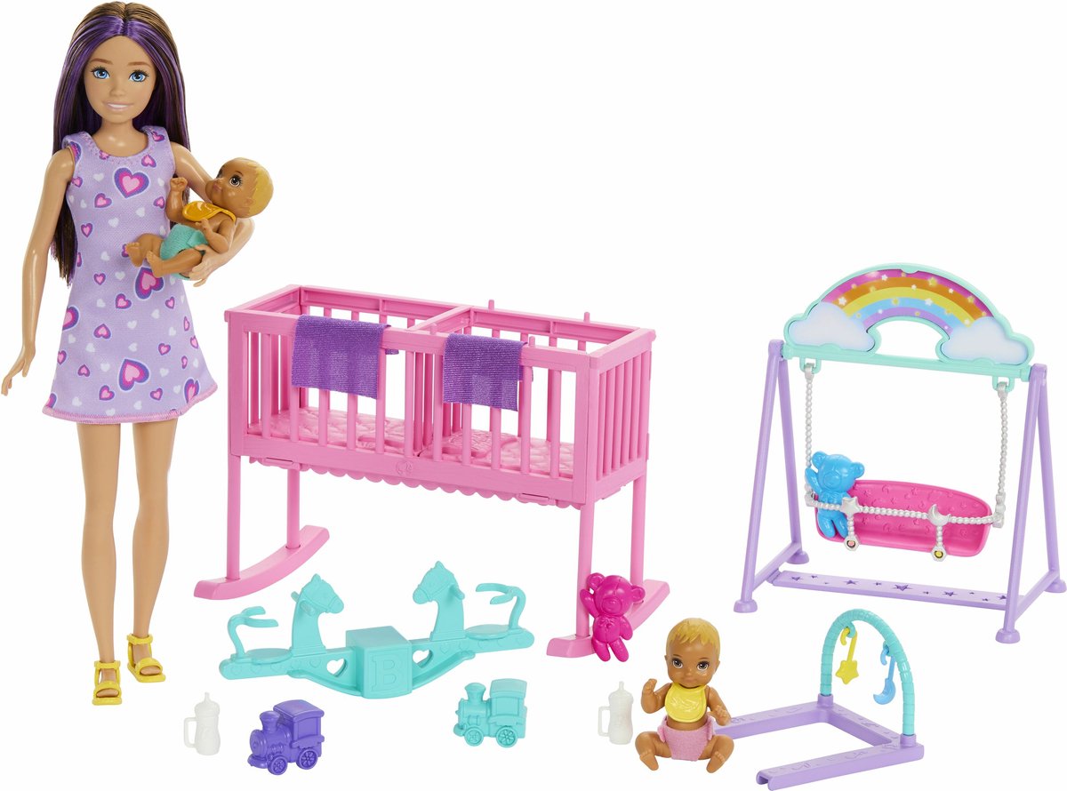 Barbie Skipper speelset Babysitters