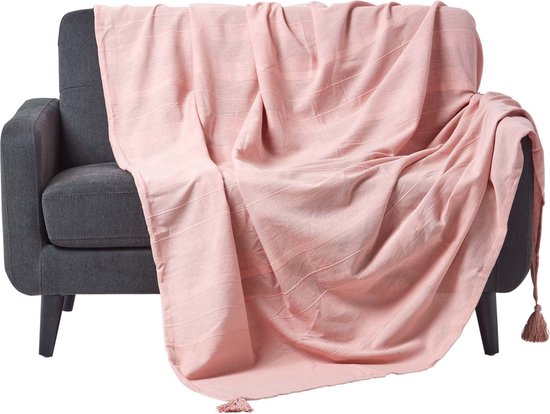 Copriletto Homescapes In Cotone Tessuto A Mano - 225x255 Cm, Grigio Chiaro - Foto 3