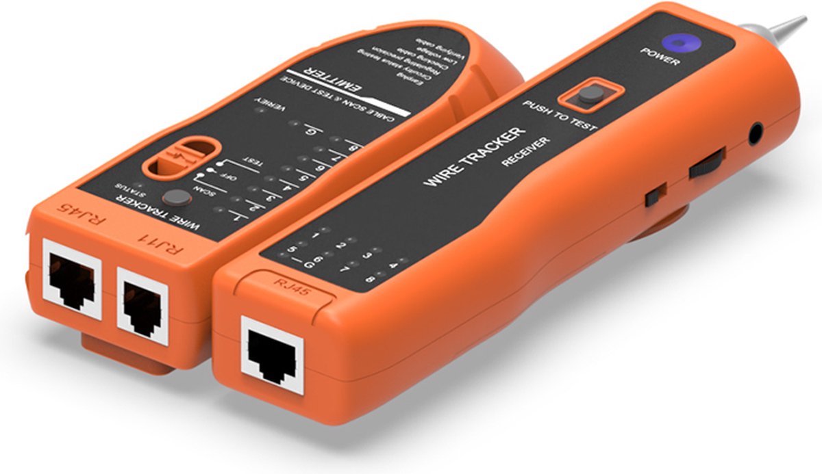 Testeur Voltage Numérique Voiture 0.8-100V DC - Smart Auto AC/DC - Pince Crocodile & Lampe