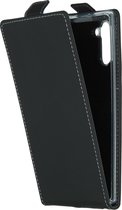 Accezz Flipcase Samsung Galaxy Note 10 hoesje - Zwart