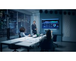 Avocor AVK-5510 beeldkrant 139,7 cm (55") LED Wifi 450 cd/m² 4K Ultra HD Type processor Android 16/7