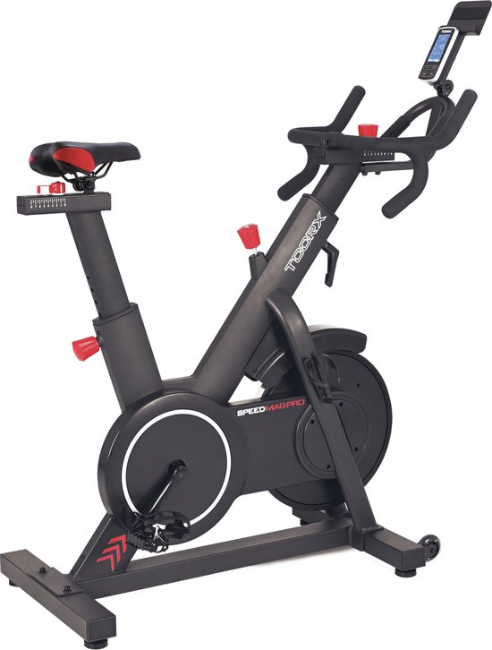 Foto: Toorx fitness srx speed mag pro spinbike met magneetrem zwift kinomap 17 trainingsprogramma s