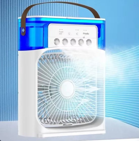 Nexxt Aircooler en Mist Ventilator - 3 Snelheden - - Airco's Nexxt Aircooler en Mist Ventilator - 3 Snelheden - - Airco's