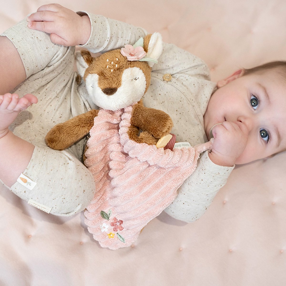 Little Dutch Knuffeldoekje knuffel Hert - Fairy Garden — afbeelding 2