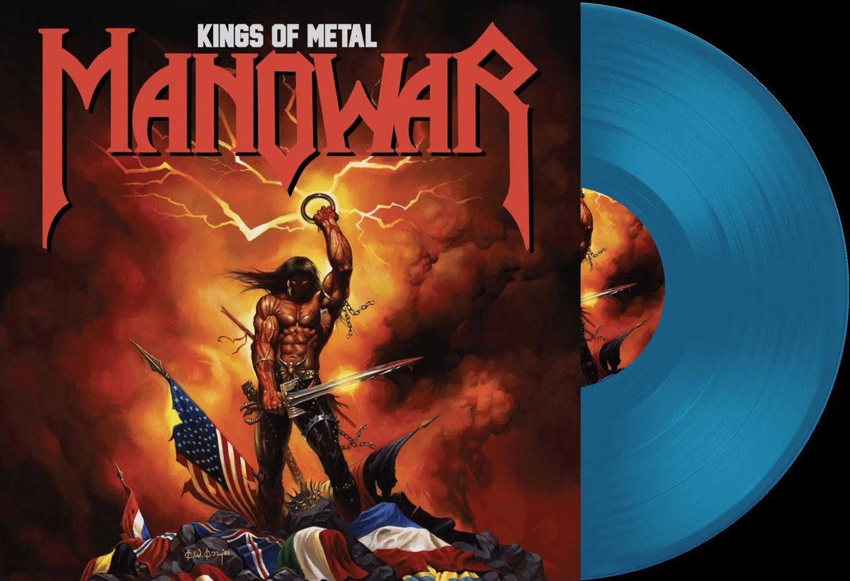 Manowar - Kings Of Metal (Transparent Blue Vinyl)