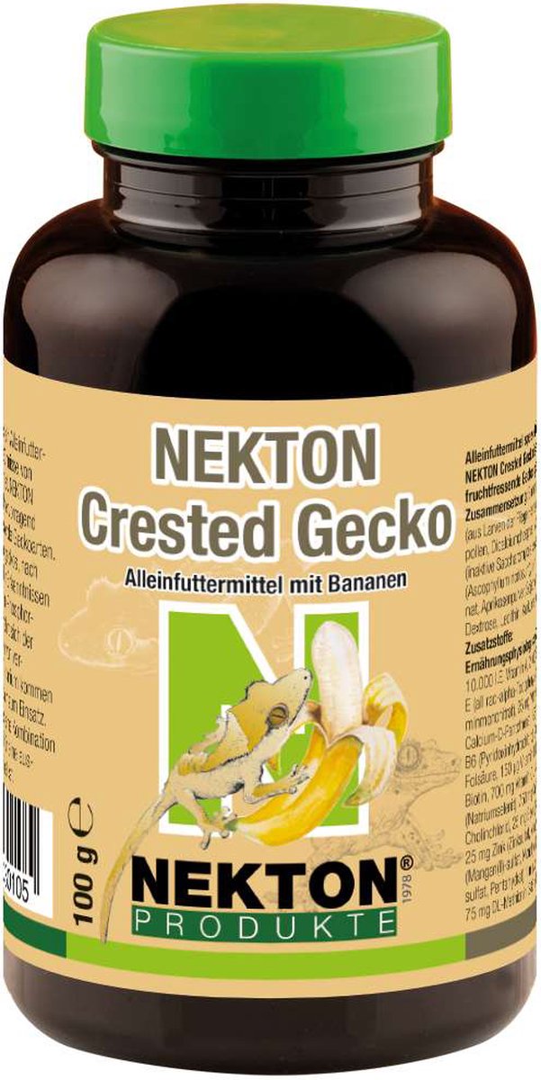 Nekton kuifgekko met banaan 100 gram