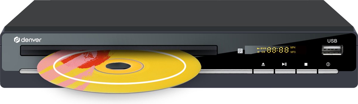 Denver DVH-7787 - DVD speler met HDMI - Zwart