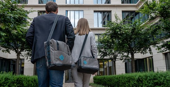 Campingaz The Office Messenger Cooler bag - Sac à lunch - 17 litres - Grijs