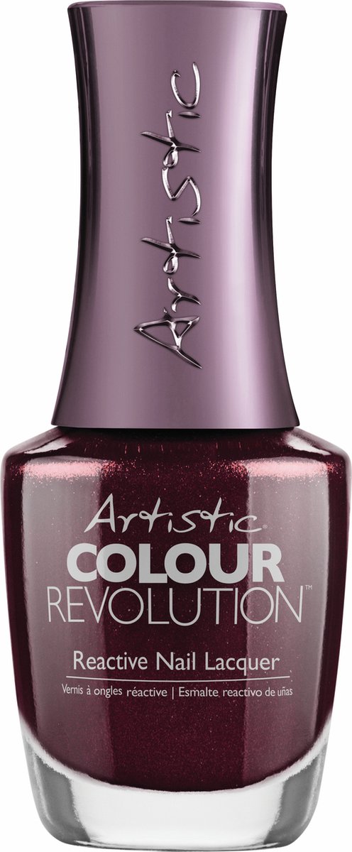 Goedkoopste Artistic Nail Design Colour Revolution ' Lust In Time ' ( Wijn-Rood Metallic