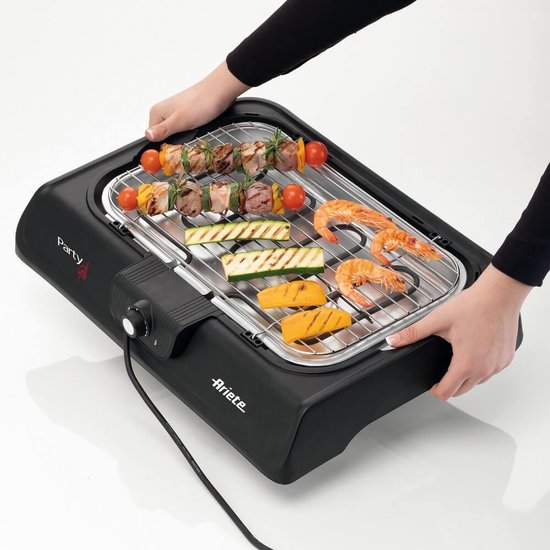 Ariete 723 Party Grill - compacte grill - 2000 Watt - uitneembare vetopvangbak van Ariete — afbeelding 4