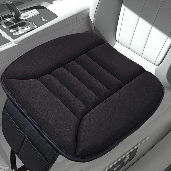 Coussin De Siège Auto Universel – Velours Antidérapant, 52x50 Cm – Protection Et Confort Pour Siège Avant