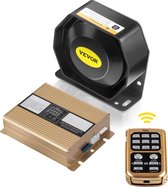 Bol.com Vevor 200W Luidspreker en Sirene Kit - 8 Tones - Auto Luidspreker - Alarm Gastheer Megafoon - Sirene Luid - MIC Systeem ... aanbieding