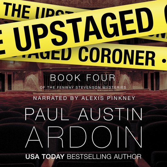 The Upstaged Coroner - cover