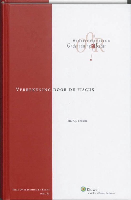 Onderneming en recht 62 - Verrekening door de fiscus - cover