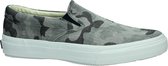 Sperry - Striper S/O  - Instapper casual - Heren - Maat 42,5 - Grijs - Blue Camo