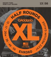 D'Addario EHR360 Half Rounds Jazz Medium