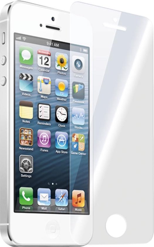 geschikt voor Apple iPhone 5 / 5S glazen Screen protector Tempered Glass 2.5D 9H (0.3mm)