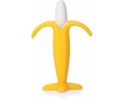 Nûby - Silicone Bijtspeelgoed - Banaan - 3m+