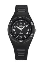 Tekday 653493 analoog horloge 34 mm 100 zwart/ grijs