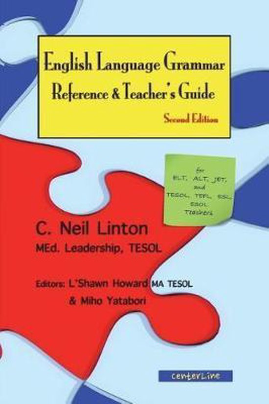 English Language Grammar Reference & Teacher's Guide ( Secon ... - cover