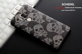 Design 3D Softcase Hoesje - Huawei MATE 9 - Schedel