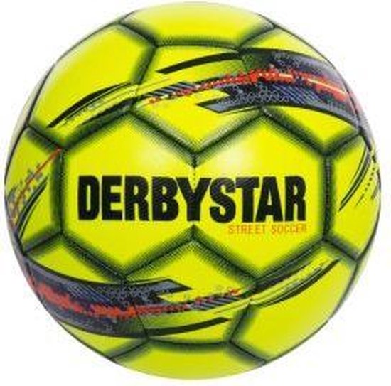 begin Voetganger Infecteren Derbystar Straatbal - Voetbal - Kinderen en volwassenen - geel/grijs/rood -  Maat 5 | bol.com