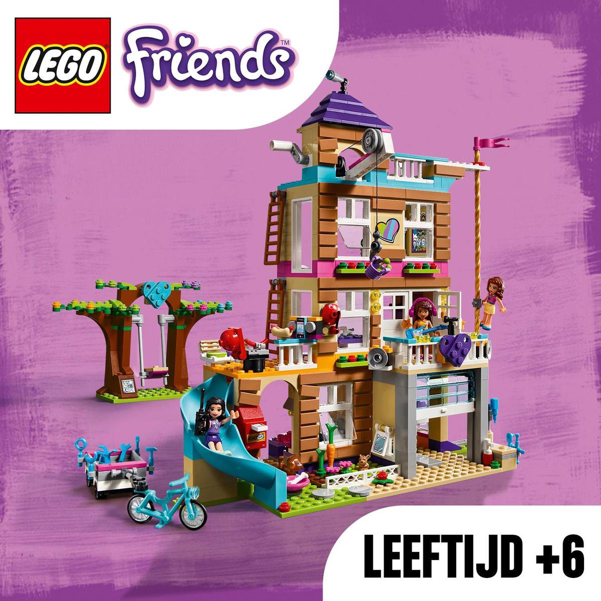 LEGO Friends Vriendschapshuis - 41340 | bol.com