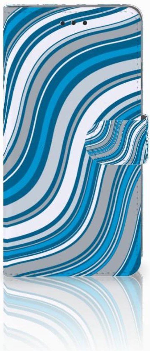 Apple iPhone Xs Max Telefoon Hoesje Waves Blue