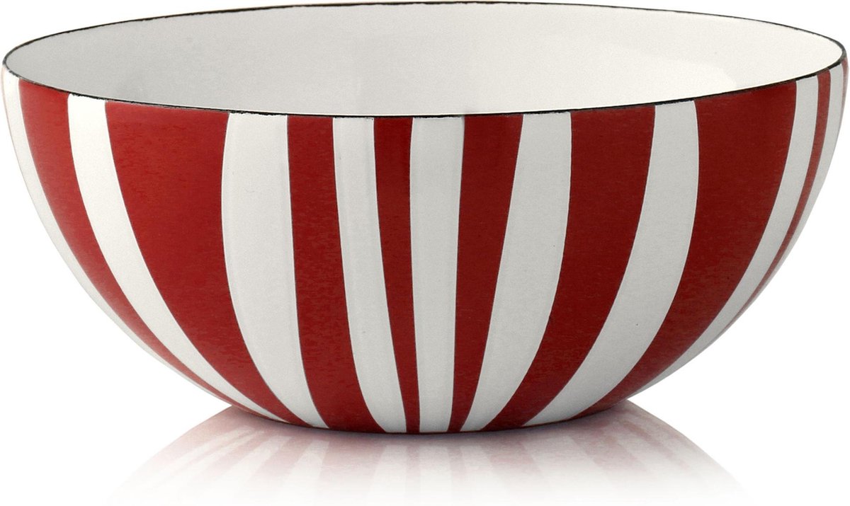 Rood Stripes Bowl 18 cm