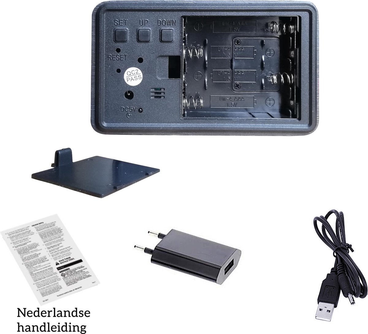 Digitale wekker FLIP Premium | light purple