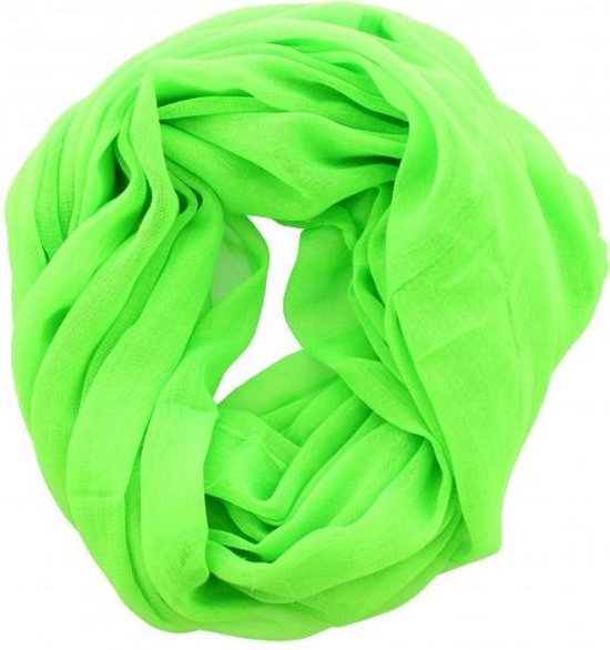 positie Monumentaal Sinis Hippe groene col sjaal van 20% katoen en 80% viscose | bol.com
