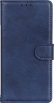 Shop4 - Samsung Galaxy A50 Hoesje - Wallet Case Retro Blauw