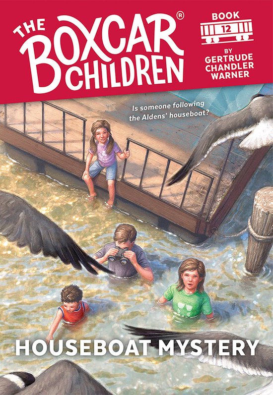 The Boxcar Children Mysteries 12 - Houseboat Mystery - cover