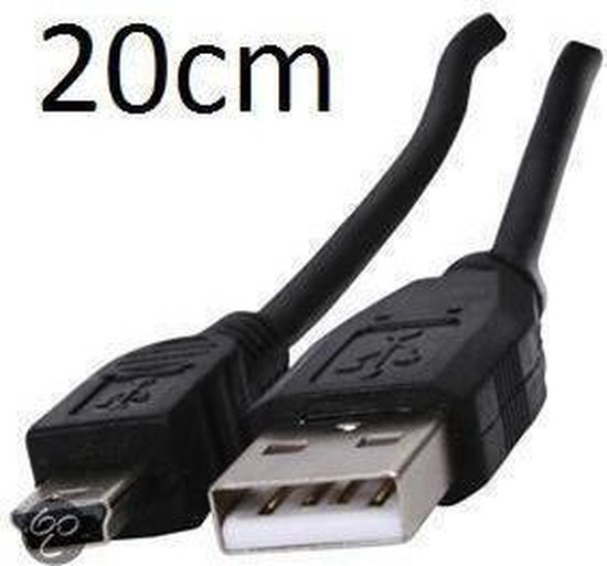 20CM USB-kabel mini 2.0 USB kabel | bol.com