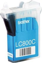 Brother LC800C Inktcartridge - Blauw