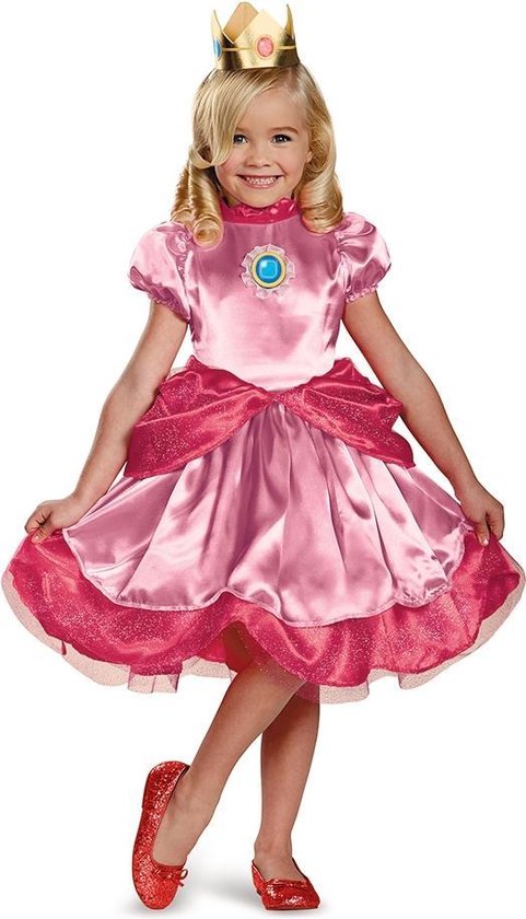Verkleedkostuum van Princess Peach™ voor baby's - Kinderkostuums - 98/104"  | bol.com