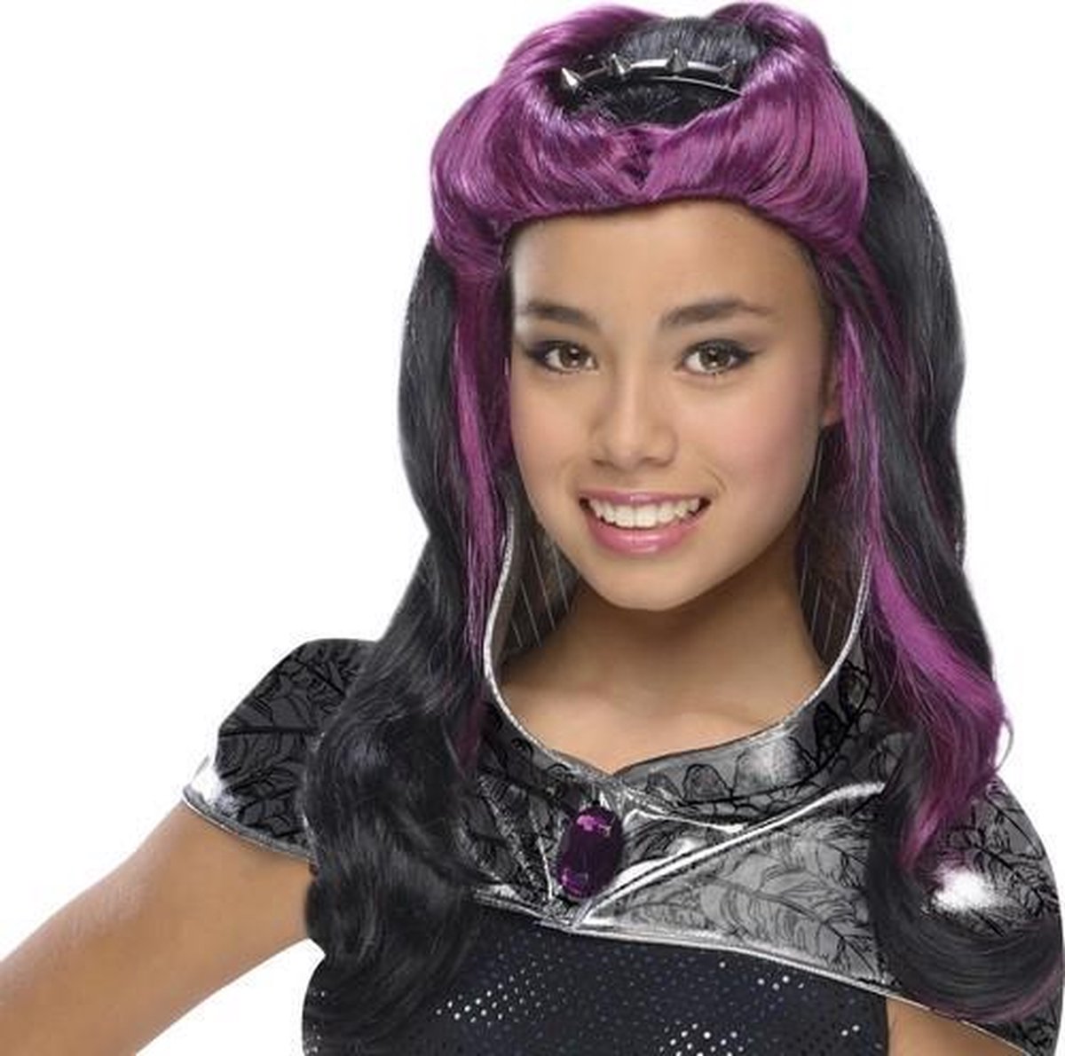 Raven Queen Wig Headpiece - Child