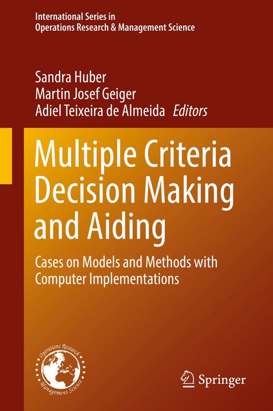 Business and Management (R0) - Multiple Criteria Decision Ma ... - cover