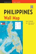 Philippines Wall Map Periplus Wall Maps Scale 11,750,000 Unfolds to 40 x 275 inches 1015 x 70 cm