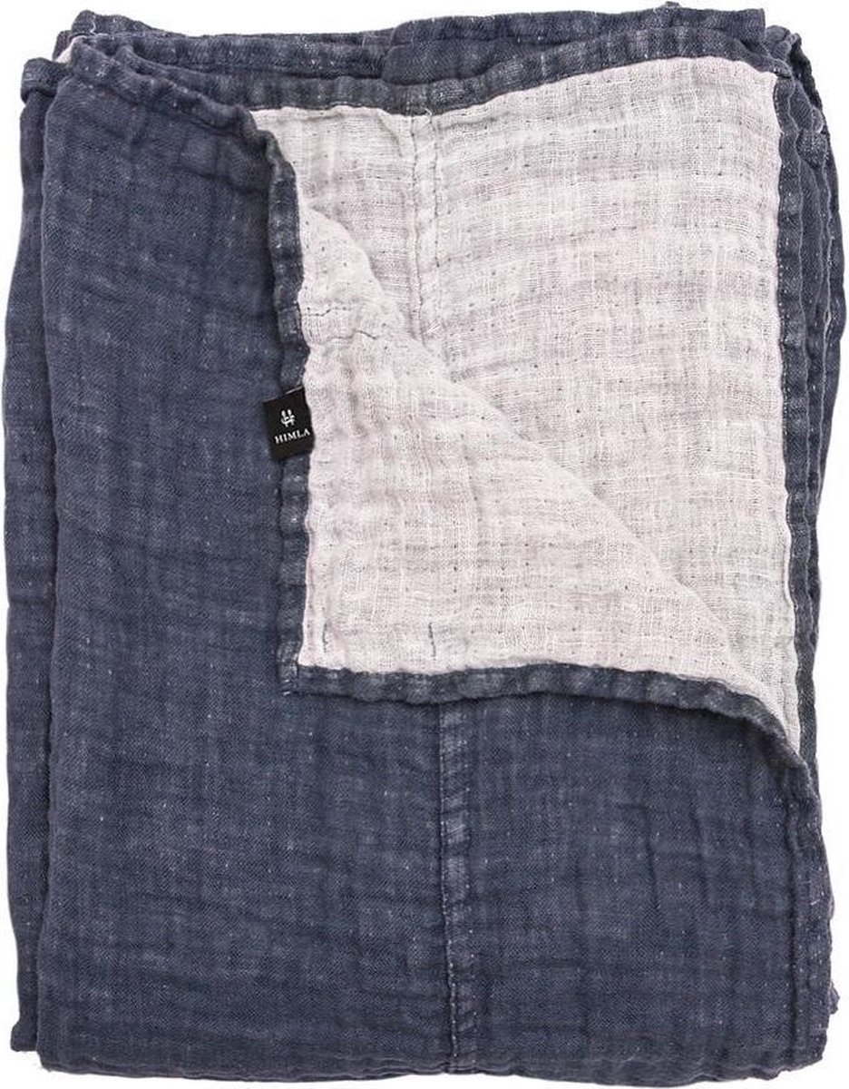 Hannelin plaid silence/white 130 x 170 cm