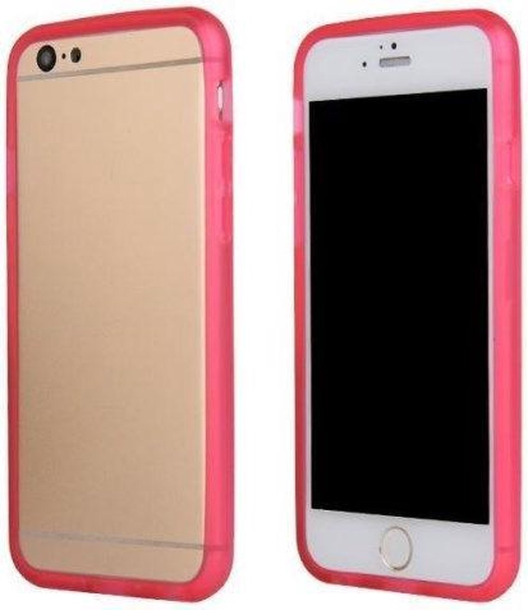 TPU Bumper iPhone 6(s) - Roze