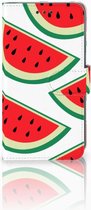 Geschikt voor iPhone XR Hoesje met ruimte voor pasjes Watermelons