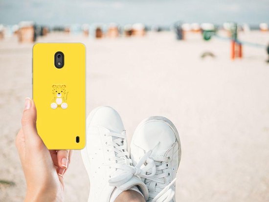 Coque pour Nokia 2 Housse TPU Silicone Etui Leopard Bébé