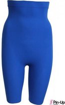 Anti Cellulite Hoge afslankbroek (basic) - Pin Up de Paris - XL - Indigo Blauw