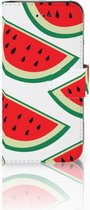 Hoesje Geschikt voor iPhone 7/8 en Geschikt voor iPhone SE 2020 Bookcase Watermelons