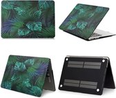 Macbook Case voor Macbook Air 13 inch (modellen t/m 2017) - Laptoptas - Hard Case - Tropische Bladeren