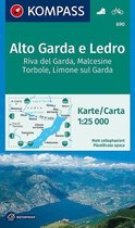 Kompass WK690 Alto Garda e Ledro, Riva del Garda, Malcesine, Torbole, Limone