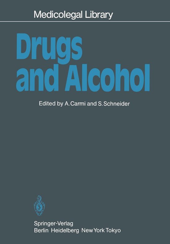 Medicine (R0) - Drugs and Alcohol - cover